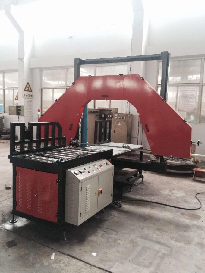 HDPE Pipe Band Saw Multi Angle , 380V Fitting Fabrication Machine