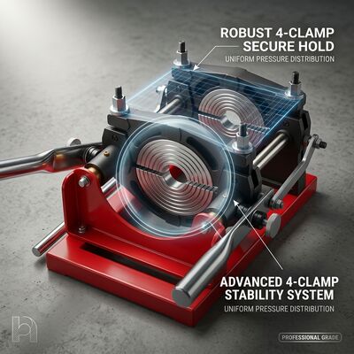 Mini 75mm PVDF Manual Butt Fusion Machine Lightweight 12KG