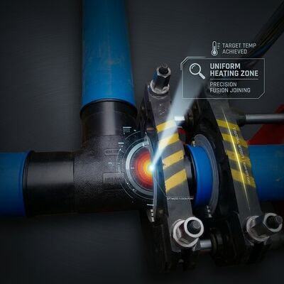25mm HDPE Single Phase Manual Butt Welder CE ISO Certified