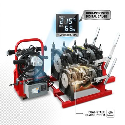 PP Manual Butt Fusion Welder 160mm OEM Design Available