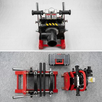 125mm Four Clamp Manual HDPE Butt Welder | Pipe Fusion Equipment