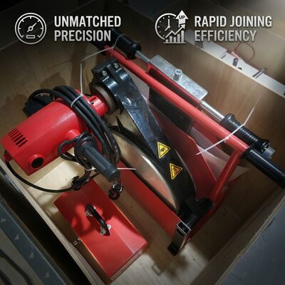 500mm Butt Welder PE100 Water Gas Pipe | Hydraulic Fusion Machine