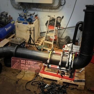 500mm Butt Welder PE100 Water Gas Pipe | Hydraulic Fusion Machine